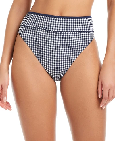 Sanctuary Women's Check Me Out High-Waist Swim Bottoms