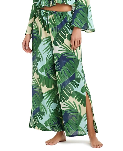Sanctuary Women's Summer Breeze Side-Slit Cover-Up Pants