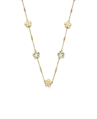 Olivia Burton Women's Forget Me Not Gold Tone Stainless Steel Necklace