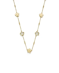 Olivia Burton Women's Forget Me Not Gold Tone Stainless Steel Necklace