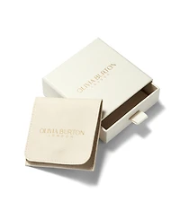 Olivia Burton Women's Chequerboard Link Gold Tone Stainless Steel Necklace