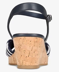 Style & Co Women's Valleyy Knotted Front Wedge Sandals, Macy's Exclusive