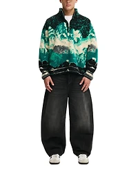 Cotton On Men's Teddy Quarter-Zip Sweater