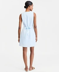 On 34th Women's Linen-Blend V-Neck Minidress, Macy's Exclusive