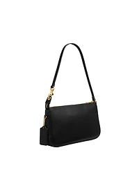 Coach Plaza Small Leather Shoulder Bag