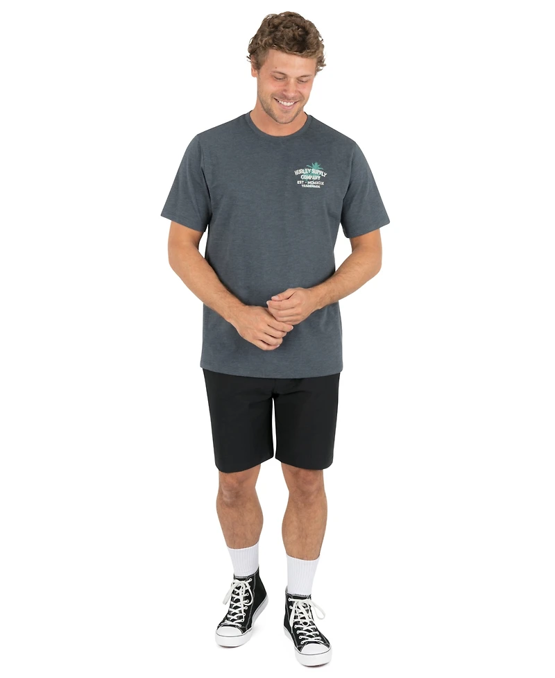 Hurley Men's Shape Shack Slub Short-Sleeve T-Shirt