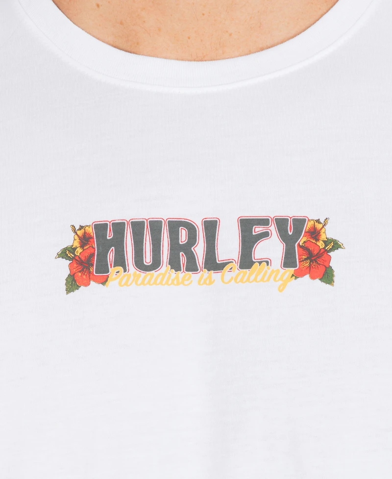 Hurley Men's Sippin On Paradise Short-Sleeve T-Shirt