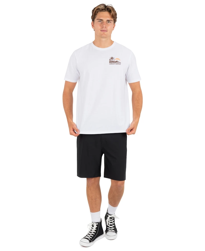 Hurley Men's Island Escape Short-Sleeve T-Shirt