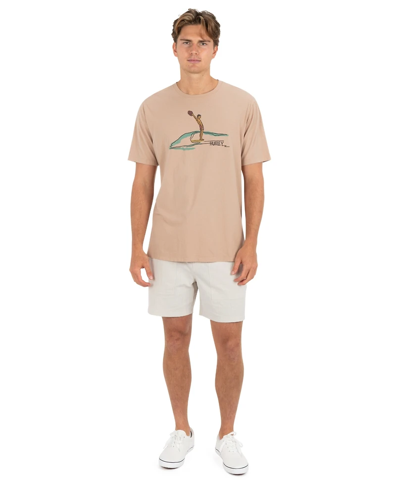 Hurley Men's Regular-Fit Crewneck T-Shirt