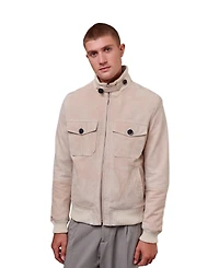 Furniq Uk Men's Suede Jacket