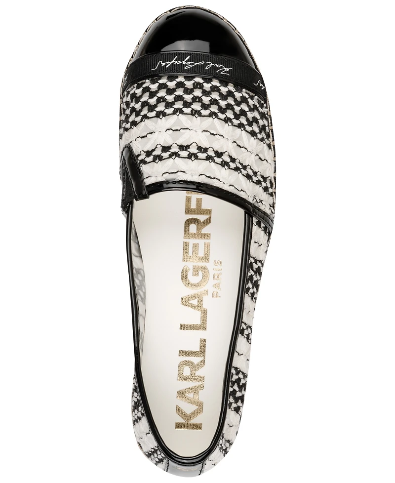 Karl Lagerfeld Paris Women's Millicent Espadrilles Flats