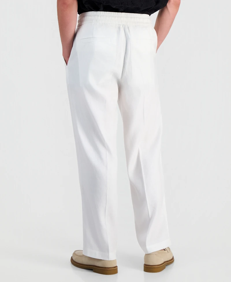 Hugo by Boss Men's Cino Linen Trousers