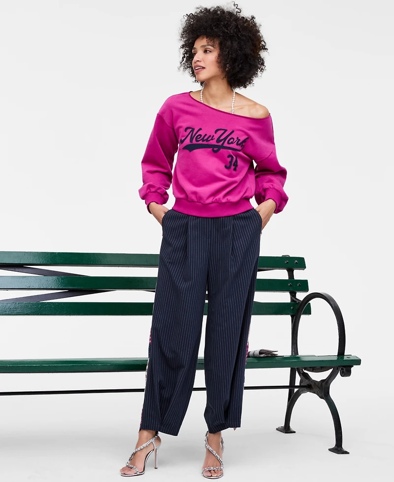 Women's New York Sweatshirt, Macy's Exclusive- Molly Rogers Capsule Collection