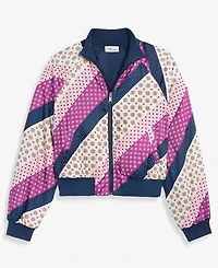 Women's Reversible Bomber Jacket, Macy's Exclusive- Molly Rogers Capsule Collection