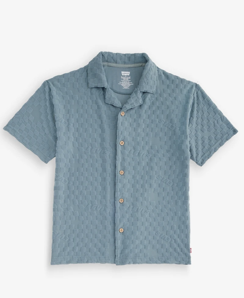 Levi's Boys' 8-20 Knit Camp Short-Sleeve Shirt
