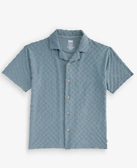 Levi's Boys' 8-20 Knit Camp Short-Sleeve Shirt