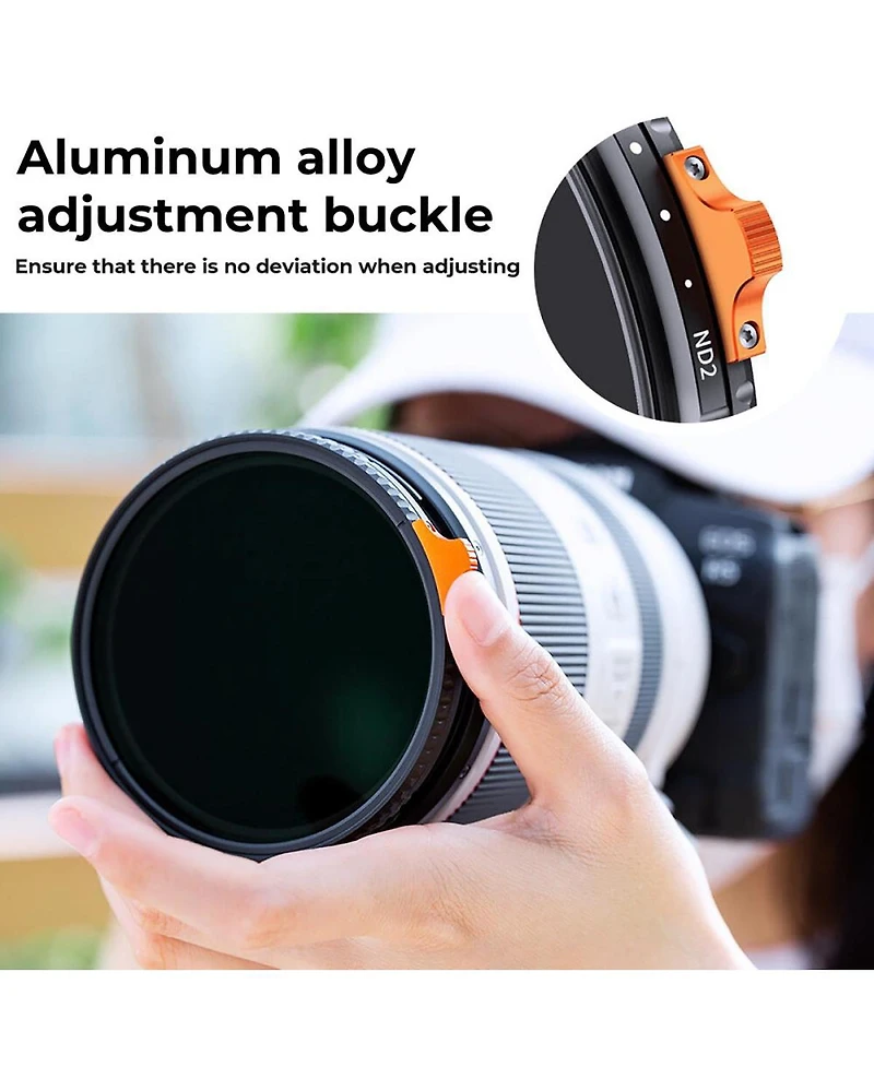 K&F Concept Nano-x Pro Variable Nd Filter (95mm, 1- to 9-Stop)