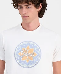 Guess Men's Mosaic Tile Graphic T-Shirt
