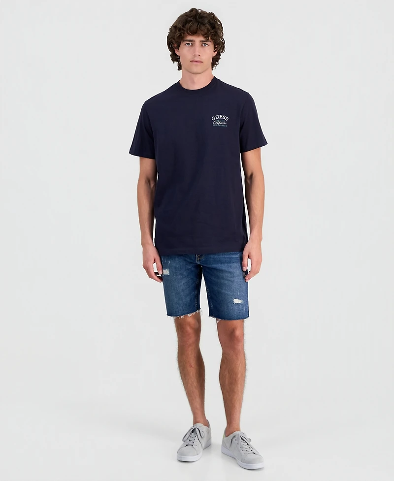 Guess Men's Lemon Circle Graphic T-Shirt