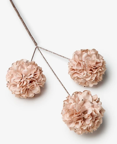 Holiday Lane Enchanted Forest With Tri-Flower Pick, Macy's Exclusive