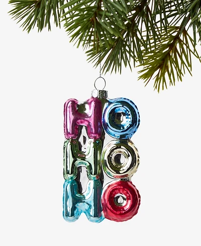 Holiday Lane Merry Magic Ho Ho Ho Ornament, Macy's Exclusive