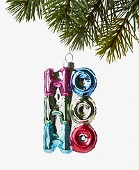 Holiday Lane Merry Magic Ho Ho Ho Ornament, Macy's Exclusive