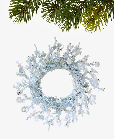 Holiday Lane Seaside Wreath Ornament, Macy's Exclusive