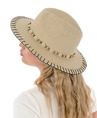 Marcus Adler Whipstitch Straw Panama Hat