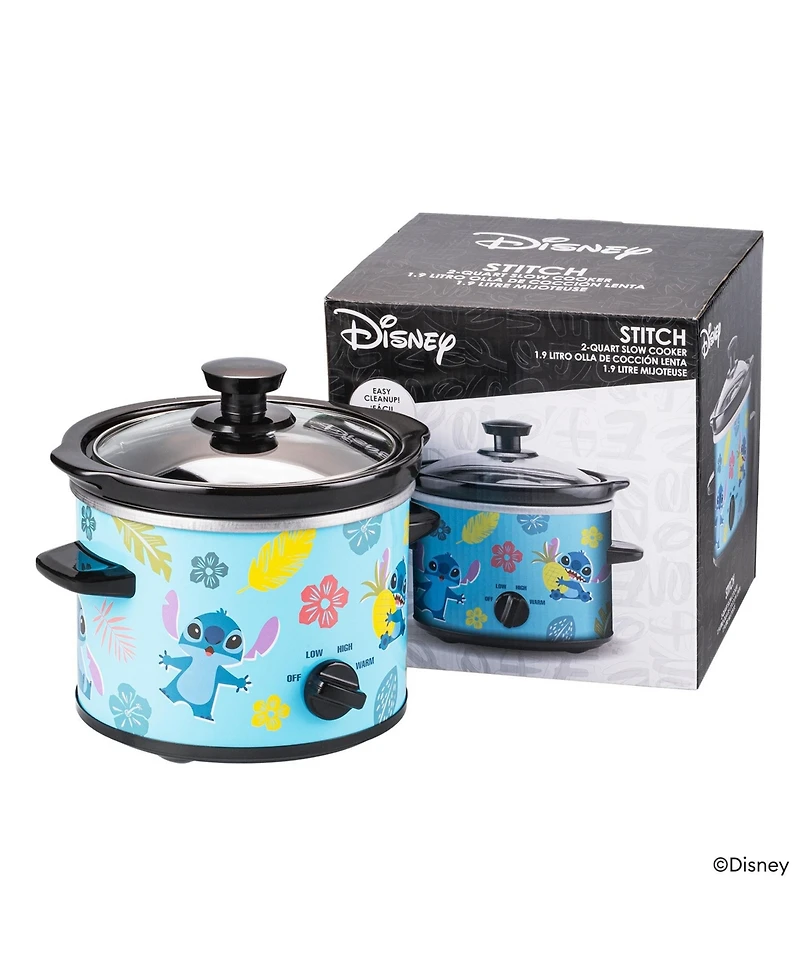 Uncanny Brands Disney Lilo & Stitch 2-Qt Slow Cooker