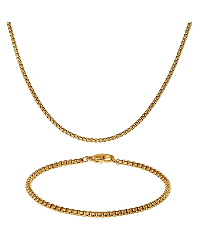 Lucky Brand Men s Rope Chain Necklace & Bracelet Set