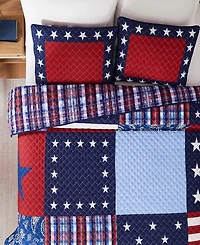 Avanti Americana Reversible 3-Pc. Quilt Set, King