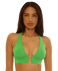 Becca Women's Color Code Maddison Wide Band Halter Top