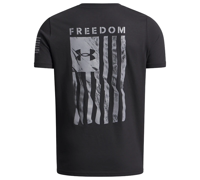 Under Armour Boys' 6-20 Freedom Flag Graphic Short-Sleeve T-Shirt