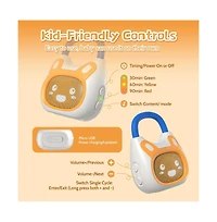 Alilo Pocket Bunny Portable Kids Audio Player – Musical Story Toy with Soothing Sounds