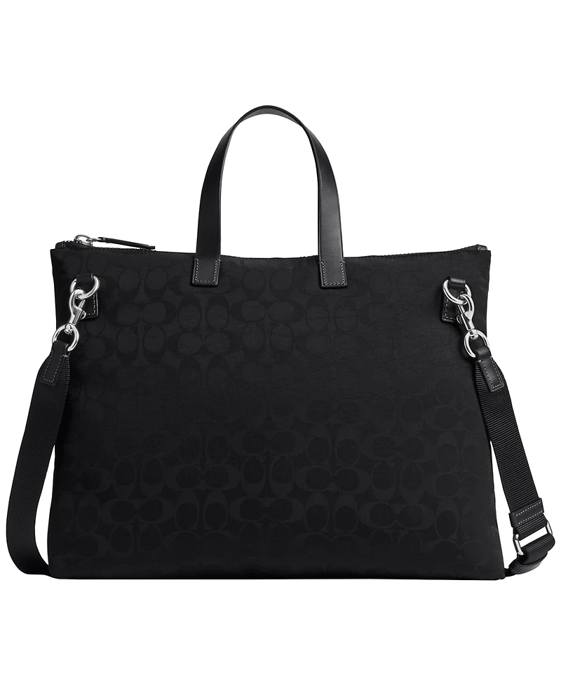 Coach Men's Leather Brief Bag