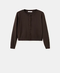 Mango Women's Knitted Button Cardigan