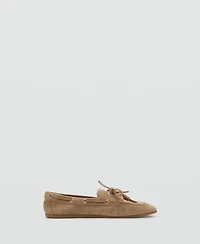 Mango Women's Laces Deck Shoes