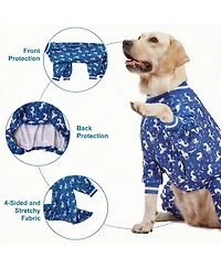 Aronkl Large Dog Comfortable Pajamas for Recovery and Sleep