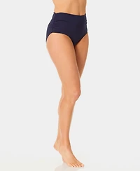 Anne Cole High-Waist Bikini Bottoms