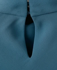 Mango Women's Draped Neck Long Dress