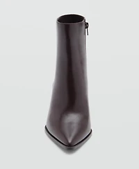 Mango Women's Block Heel Ankle Boots