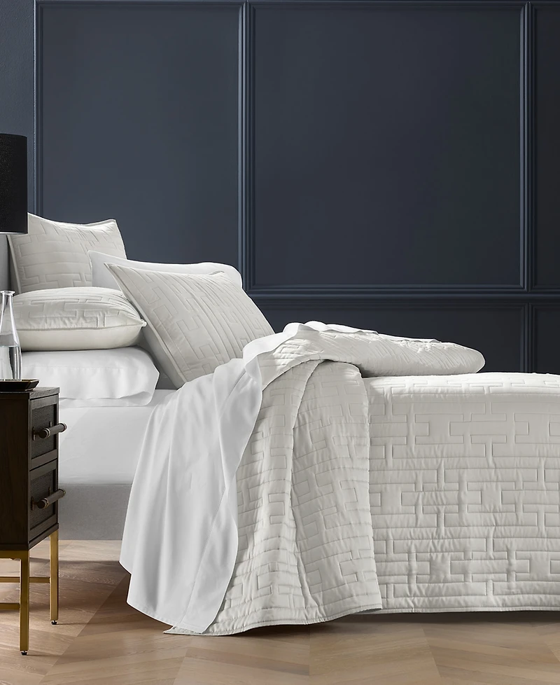 Hotel Collection Chain Links Coverlet Set, Full/Queen, Exclusively at Macy's
