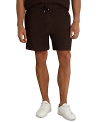 Karl Lagerfeld Paris Men's Regular-Fit Textured Shorts