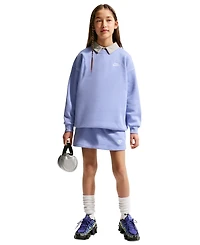 Nike Big Girls 7-16 Sportswear Club Fleece Oversized-Fit Sweatshirt