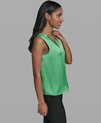 Karl Lagerfeld Paris Women's V-Neck Camisole Top