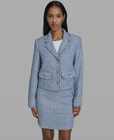 Karl Lagerfeld Paris Women's 3-Button Jacket