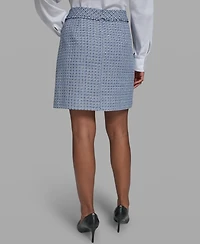 Karl Lagerfeld Paris Women's A-Line Skirt