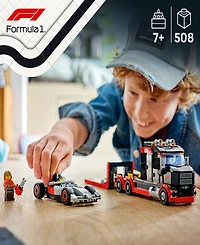 Lego City Formula 1 Truck and Audi F1 Race Car Building Set, 60493