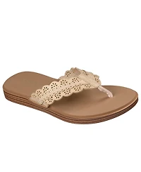 Skechers Women's Cali Summer Cove - Catching Sun Too Flip-Flop Thong Sandals from Finish Line