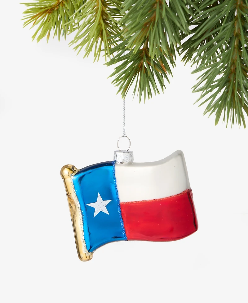 Holiday Lane Texas Flag Ornament, Macy's Exclusive